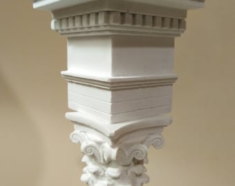 Corinthian order - Handcarved classical order architectural model