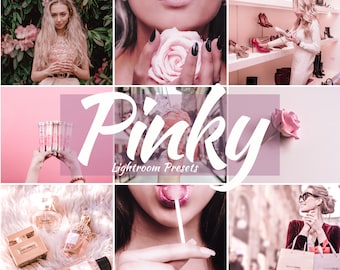 14 Lightroom Mobile Presets  PINKY  Blogger Presets, Fashion Presets, Photo Editing, Pink Presets, Instagram Presets