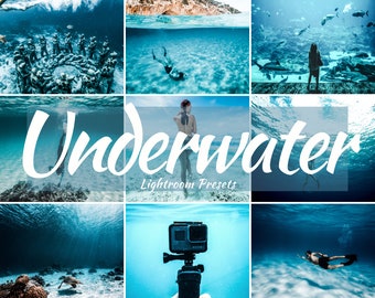 10 Lightroom Mobile Presets  UNDERWATER  Travel Presets, Blogger Presets, Photographer Presets, Photo Editing, Instagram