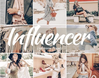 8 Lightroom Mobile Presets INFLUENCER Travel Blogger Presets, Fashion Presets, Photo Editing, Instagram Filter, Lightroom Presets