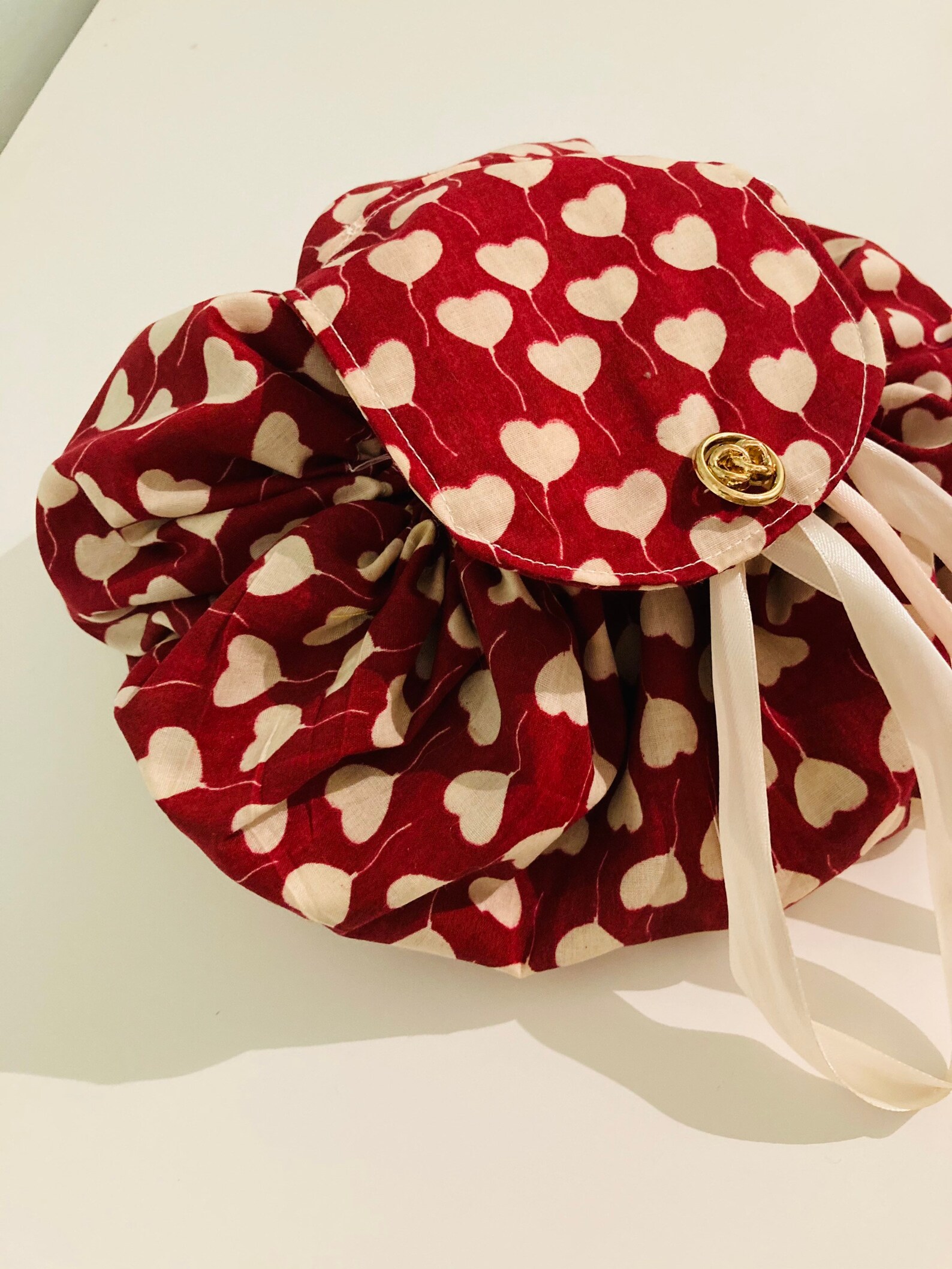 make up bag organiser drawstring