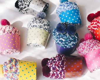 photo Ruezumee Cake Socks cupcake socks etsy