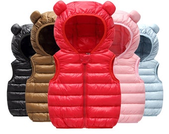 baby hooded vest