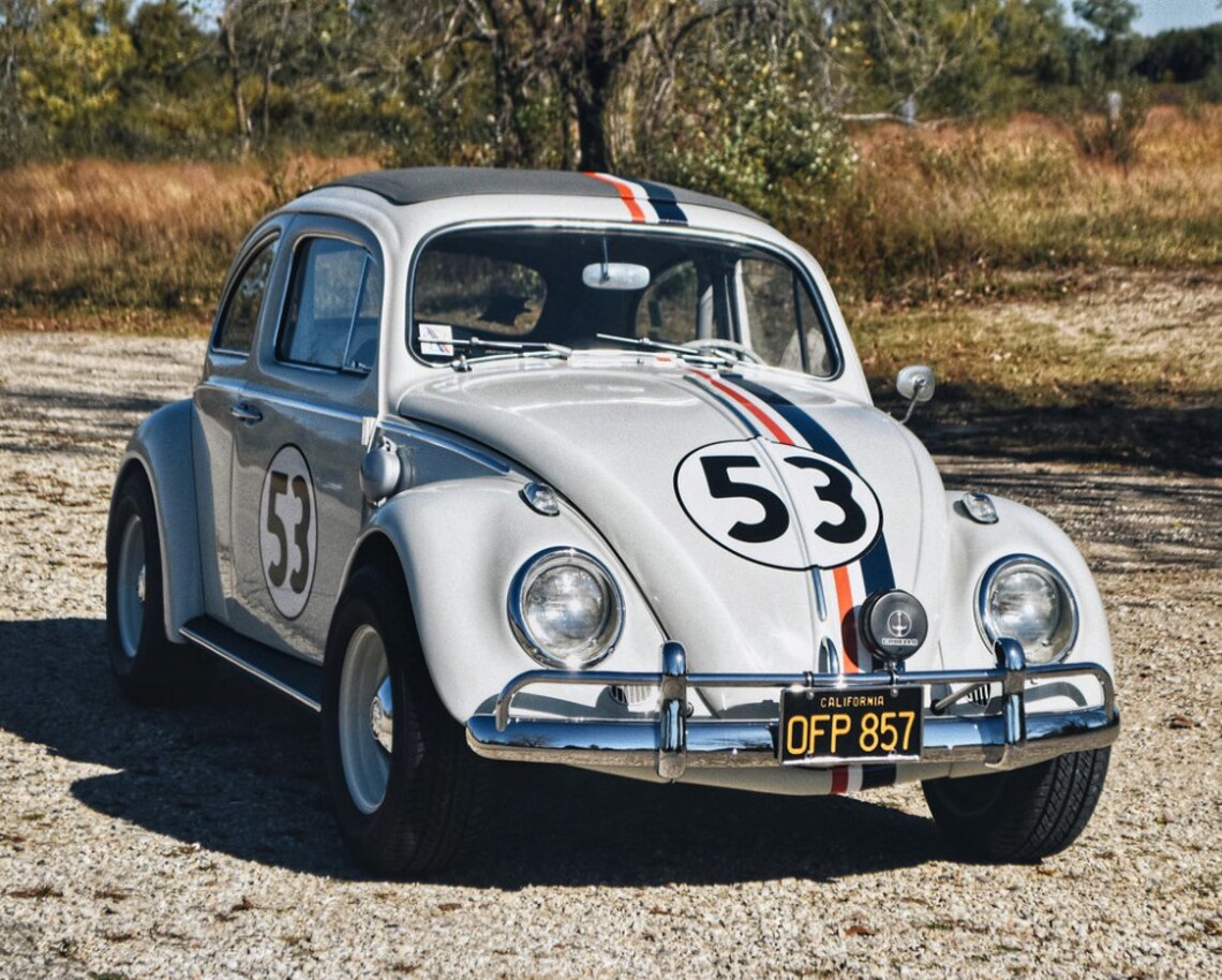 Car Herbie the Love Bug Decals Set Vehicle Graphics Stickers Etsy