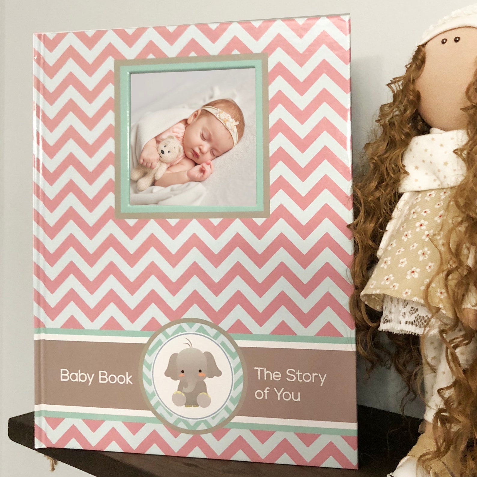 Baby Girl Boy Twins Memory Book Newborn Journal Baby First Etsy
