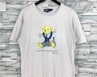 polo bear fishing t shirt