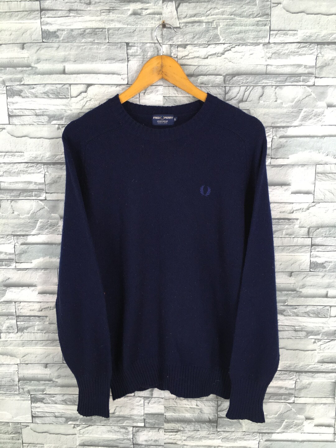 Vintage Fred Perry Sportswear Jumper Blue Small 1990s Fred - Etsy