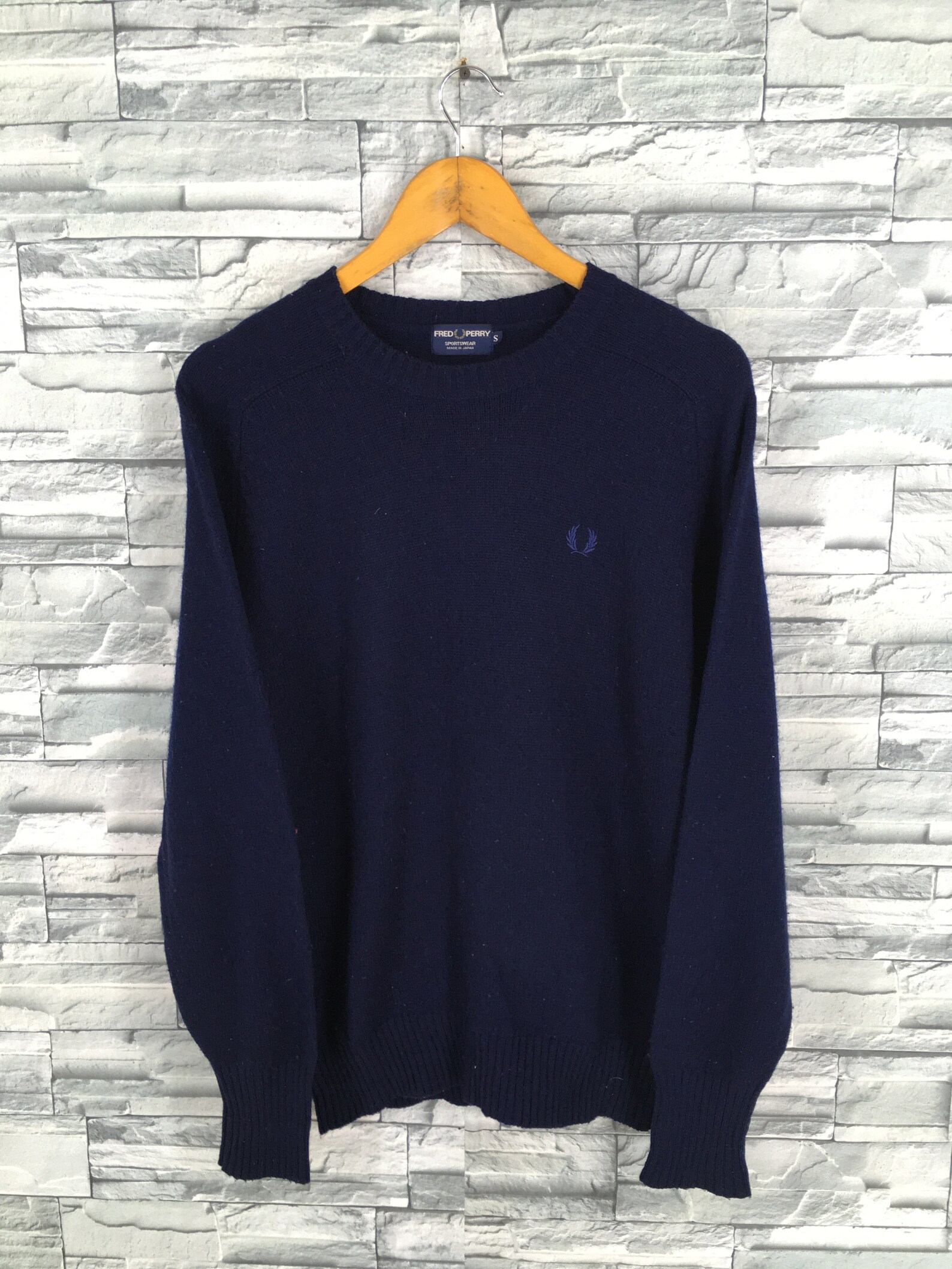 Vintage Fred Perry Sportswear Jumper Blue Small 1990s Fred | Etsy
