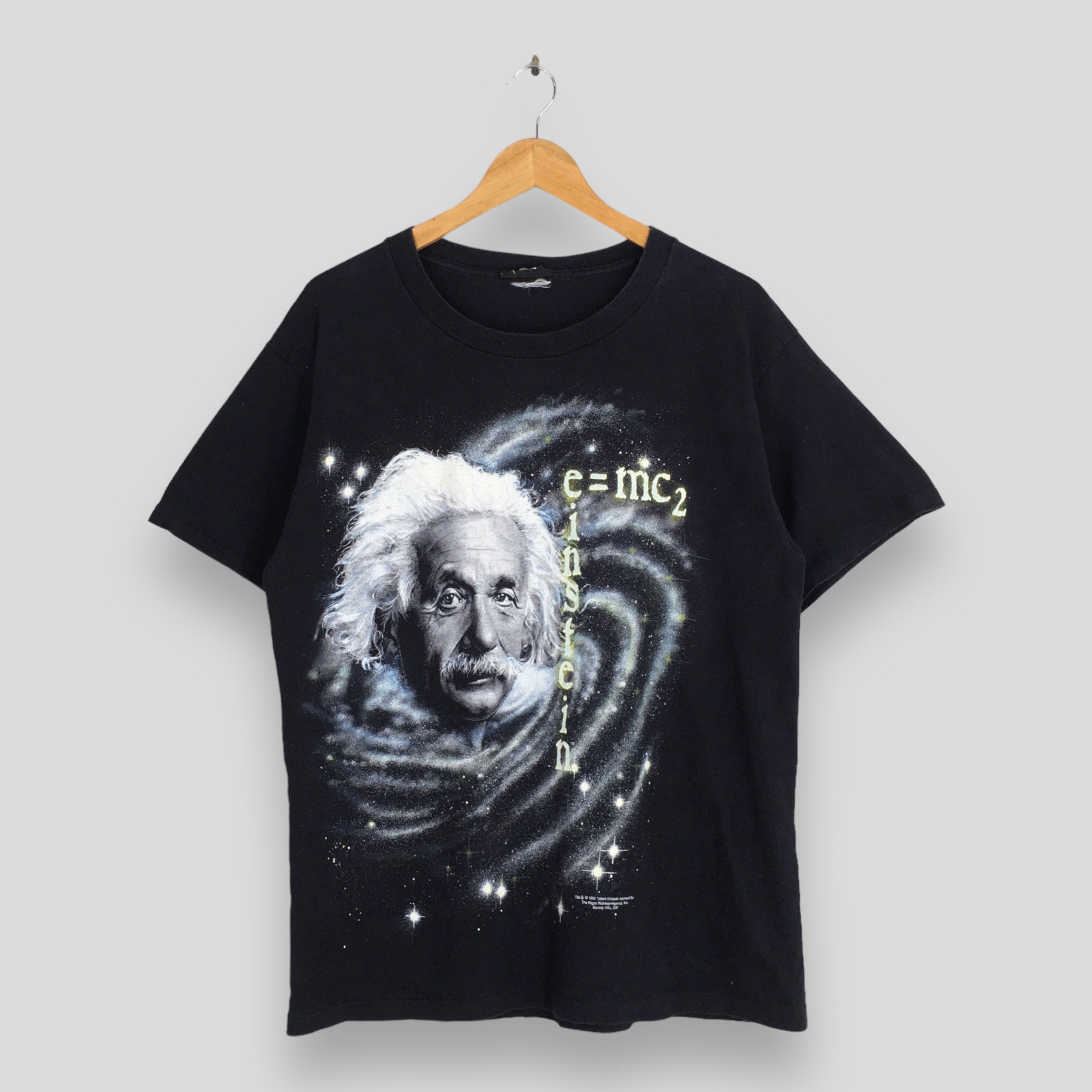 90's Albert Einstein print Tee 90's Albert Einstein Big Face Tee [XL]