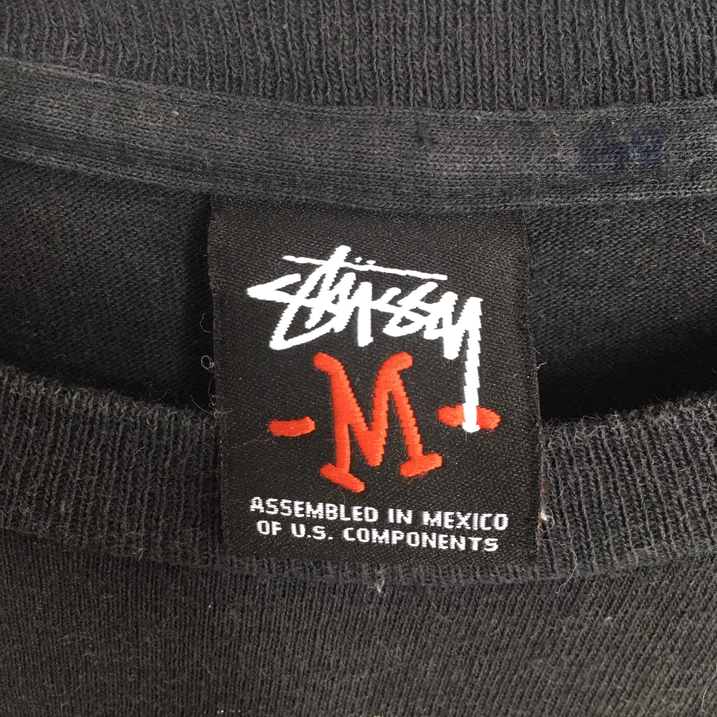 スケートボード 90s' stussy made in USA 80 logo black L スケートボード 90s' stussy made in USA 80 logo black L Stussy