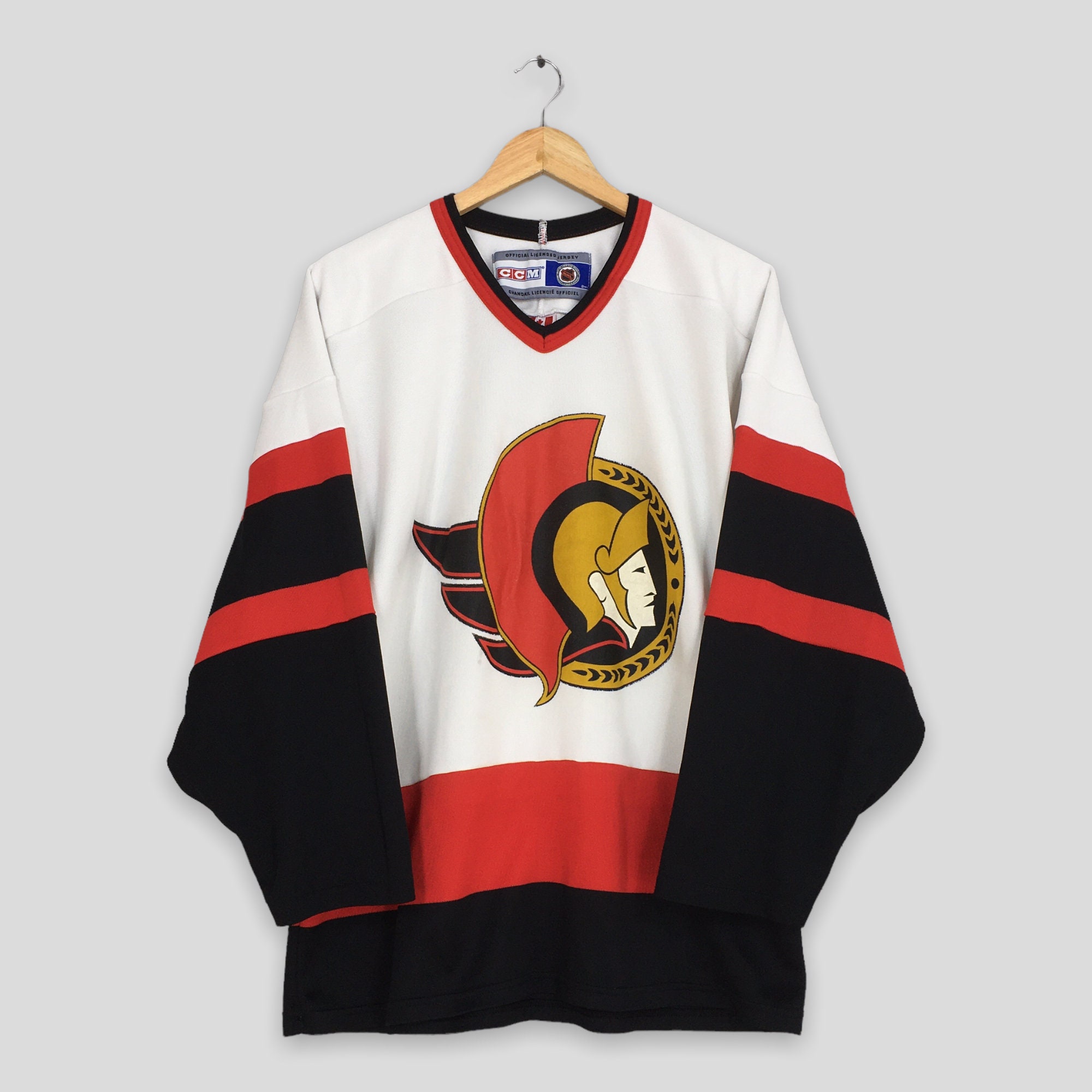 Ottawa Senators Vintage CCM Hockey Jersey NHL Official