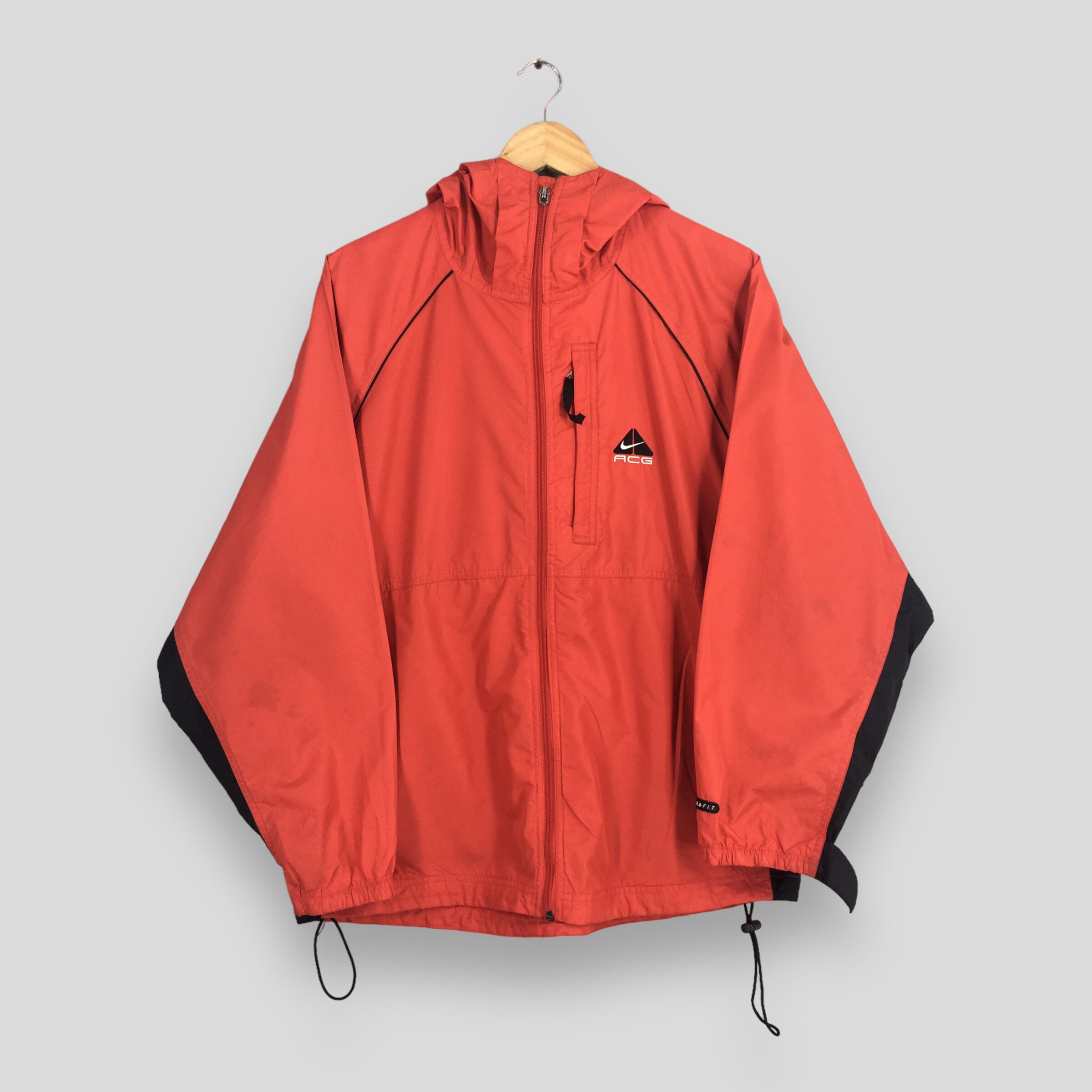 Vintage 90's Nike Acg Windbreaker Hoodie Jacket Large Nike Vintage 90's Nike Acg Windbreaker Hoodie Jacket Large Nike