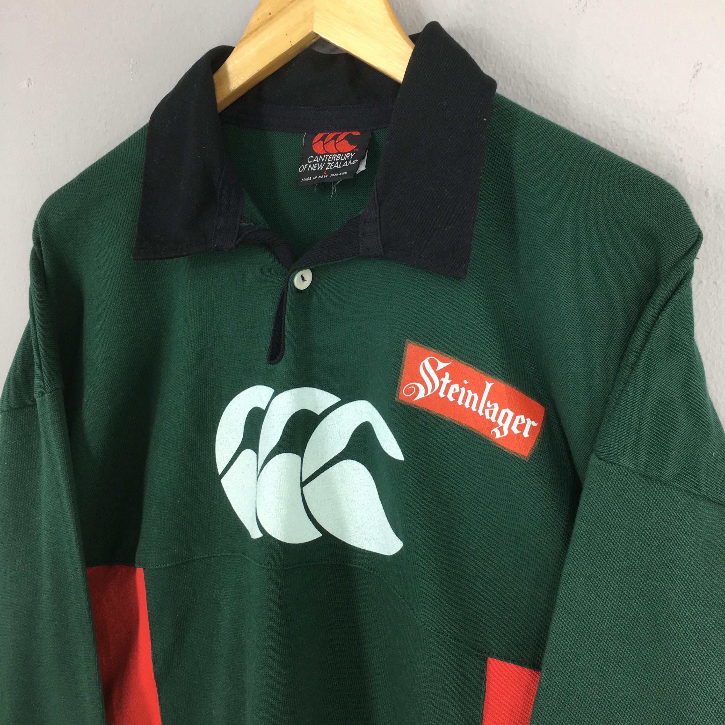 CANTERBURY アイルランド代表 ラグビー　ラガーシャツ ヴィンテージ 緑 CANTERBURY アイルランド代表 ラグビー ラガーシャツ