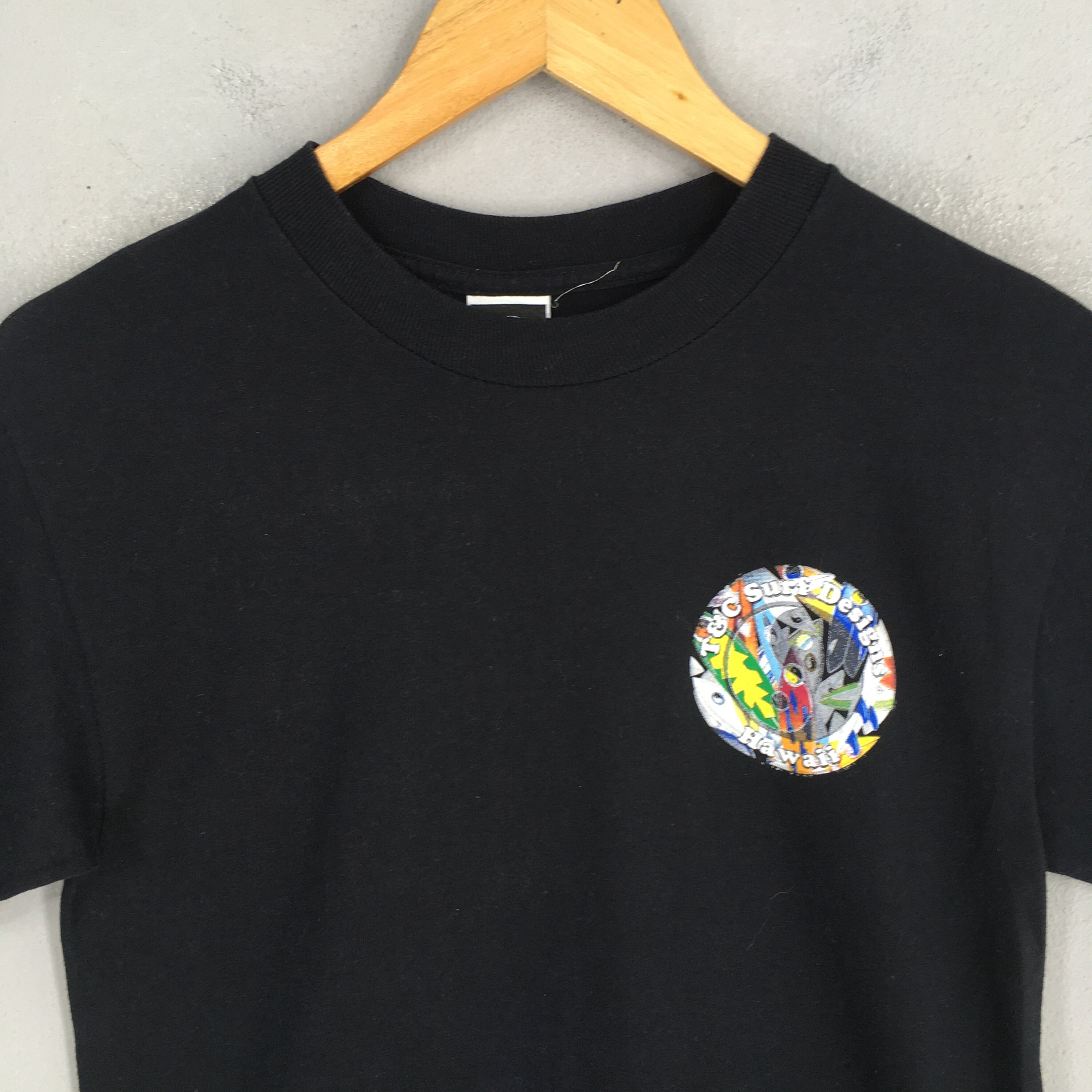 ★RESTANDRECREATION★ WAVE LOGO COLORATION T-SHIRT RinconTrueNavyFront_2x_7733744