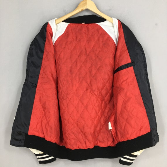 Vintage Sukajan Dragon Eagle Fighting Souvenir Jacket Xlarge