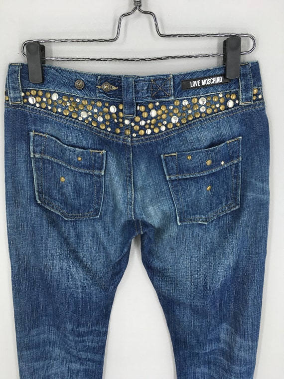 Moschino Love Denim Ladies Skinny Pants Size 30 S… - image 5