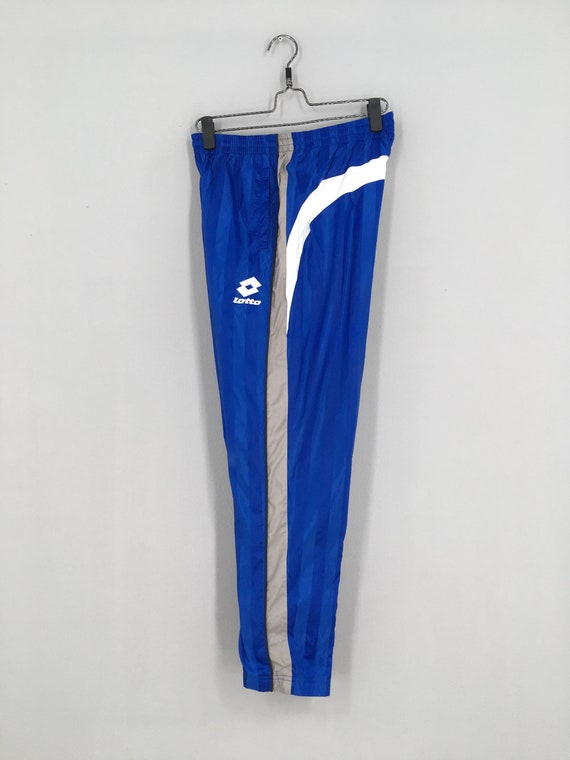 Vintage Lotto Track Pants Women Blue Sport Pant Ru