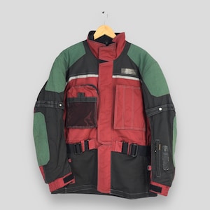 Vintage Wayne Gardner Phenix Ski Wear Jacket Large 80s Multicolor Retro Skiing Cold Weather Snow Gear Bomber Snowboarding Coat Size L