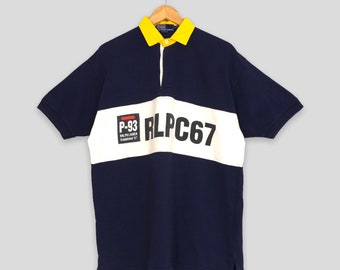 Vintage 90's Polo Sport Ralph Lauren Rugby Shirt Medium Polo
