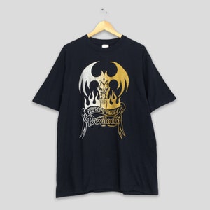 Vintage Devilock Japanese Streetwear Black Tshirt Xlarge Devilock Evil Satanic Devil Perfect Is Possible Devilman Manga Japan Tee Size XL