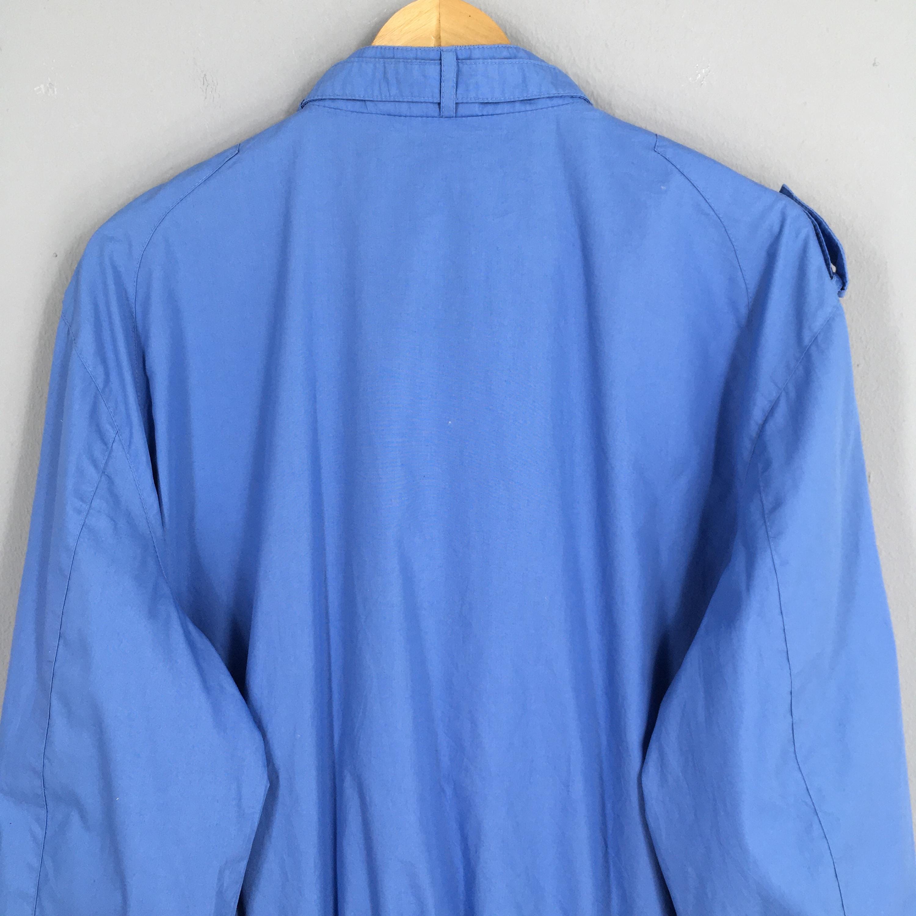 Vintage Members Only Harrington Blue Jacket Xlarge 90's