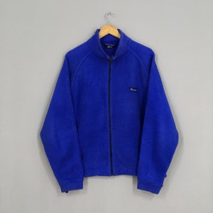 Vintage 90s Penfield Fleece Jacket  Medium Sweater Blue Penfield Usa Zipper Pullover Penfield Polartec Deep Pile Warmer Jacket Size M