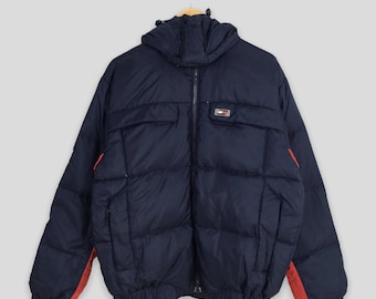 Vintage Polo Ralph Lauren Black Goose Down Jacket Size Xlarge Polo