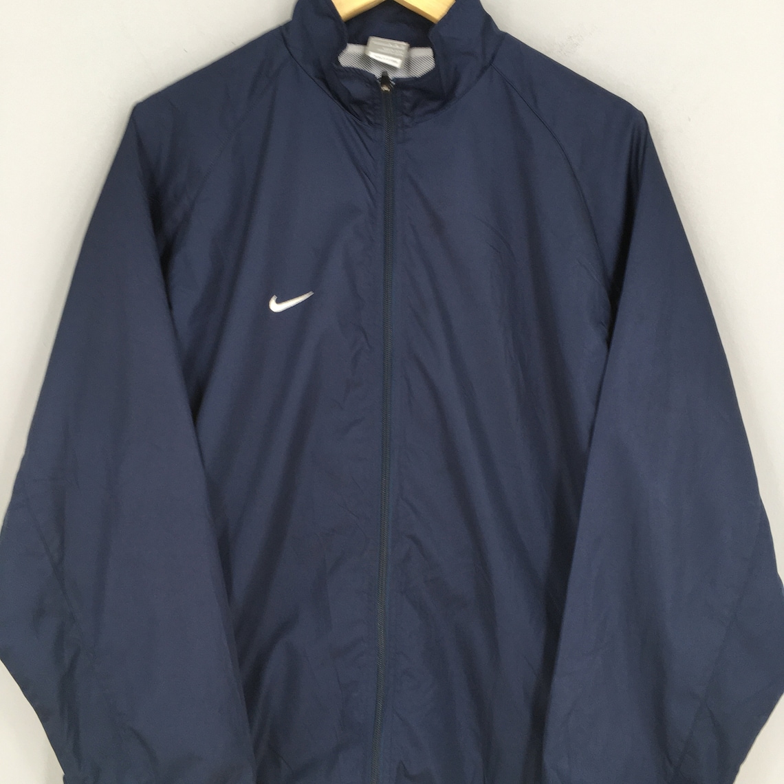 Vintage 90's Nike Windbreaker Jacket Large Nike Swoosh Etsy