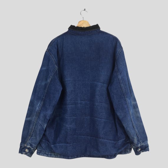 Vintage 1960's Madewell Blanket Lining Denim Jacket Large 50's