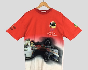 希少なヴィンテージ80年代アイルトン・セナ マールボロ BOSS メンズ