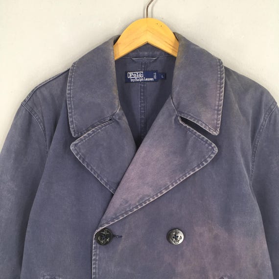 ジャケット・アウター 90s polo ralph lauren long coat special Vintage 90s Polo Ralph Lauren Peacoat Jacket Large Ralph Lauren
