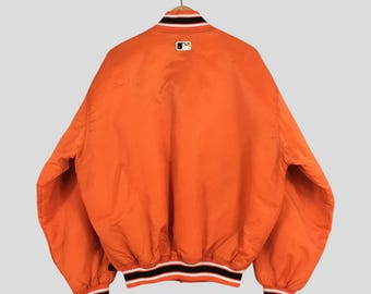 Vintage 90s Baltimore Orioles MLB Satin Jacket Large Baltimore