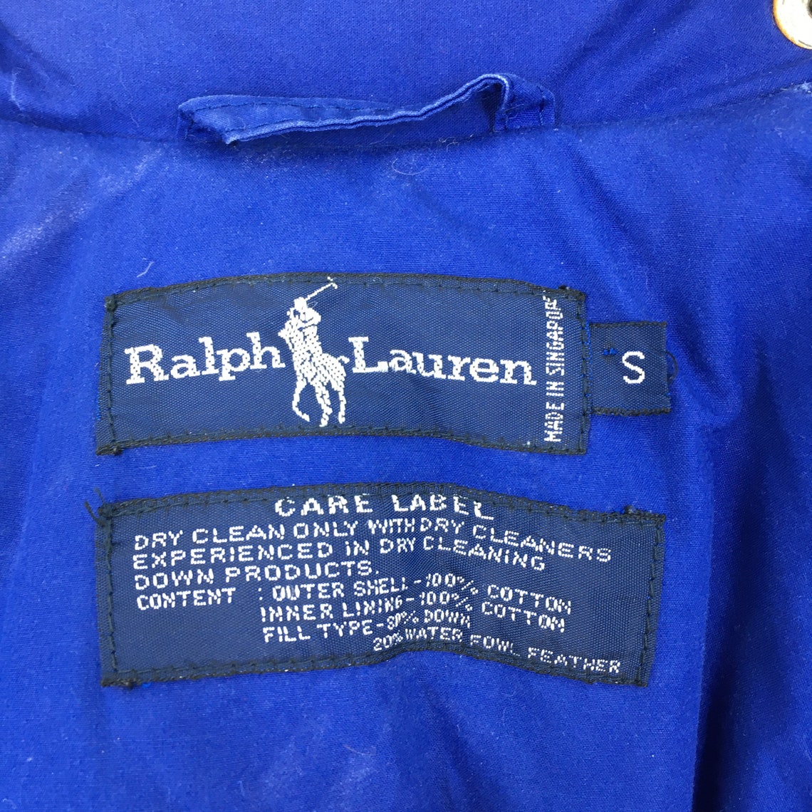 Vintage Polo Ralph Lauren Polo Ski Wear Puffer Jacket Small | Etsy