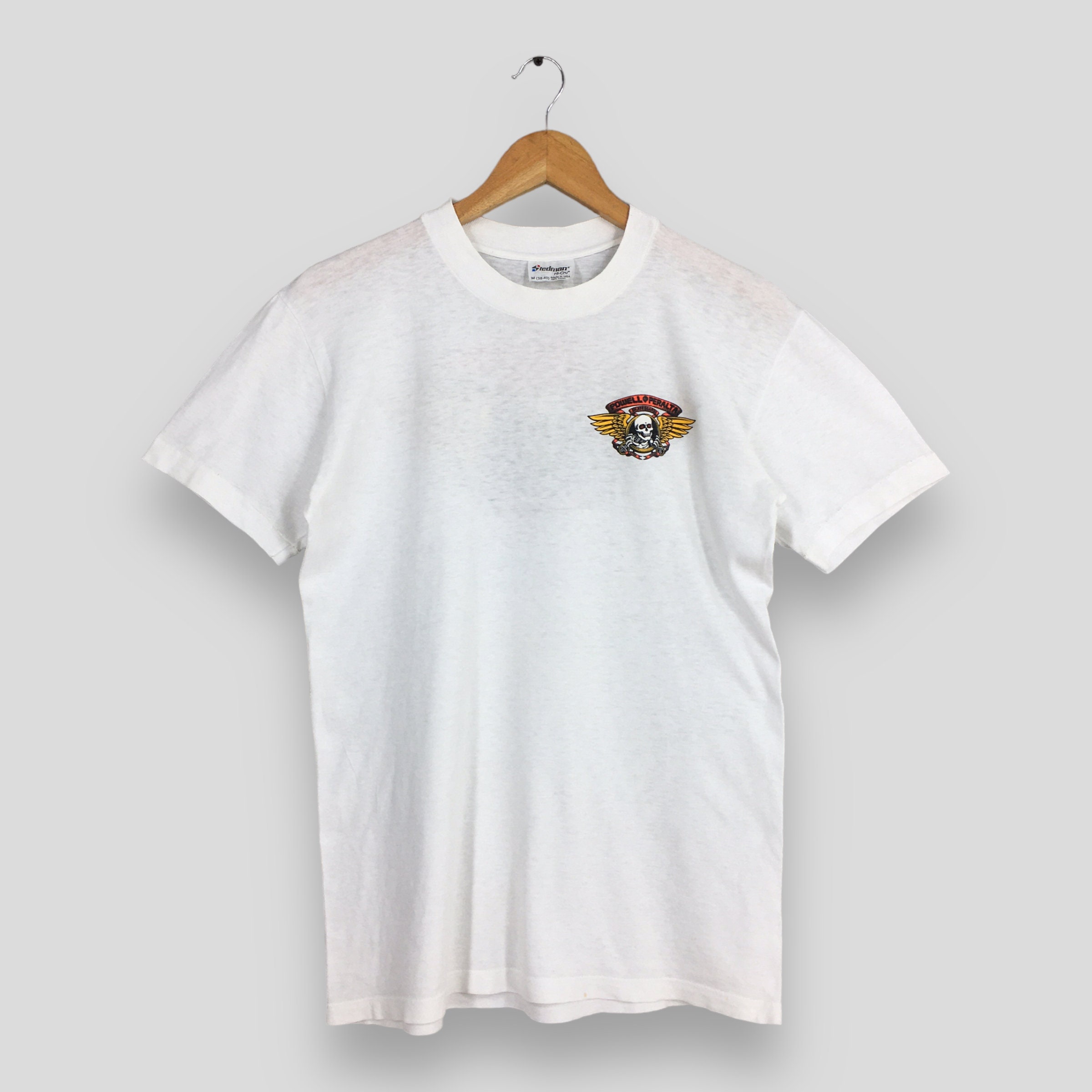 USA製 パウエルペラルタ Tシャツ 80s 90s スカル ボーン ヴィンテージ 80年代 パウエル ペラルタ スケートボード スカル