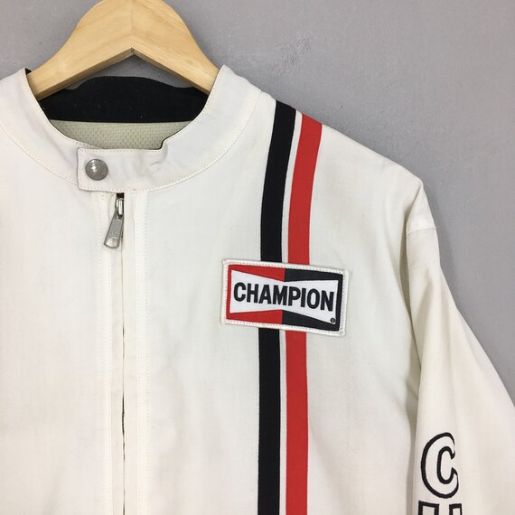 Vintage 90's Champion Harley Racing Jacket Large Champion Vintage 90's Champion Harley Racing Jacket Large Champion