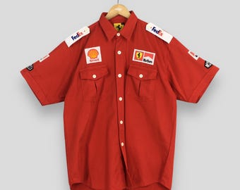Vintage Y2K Lucky Strike Bar Racing Work Shirt Xsmall Honda Vintage Y2K Lucky Strike Bar Racing Work Shirt Xsmall Honda