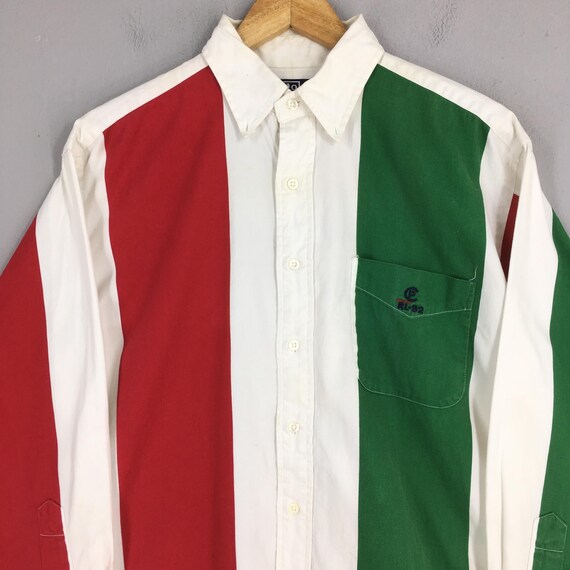 90年代ヴィンテージ ポロ ラルフローレン マルチカラー ストライプ