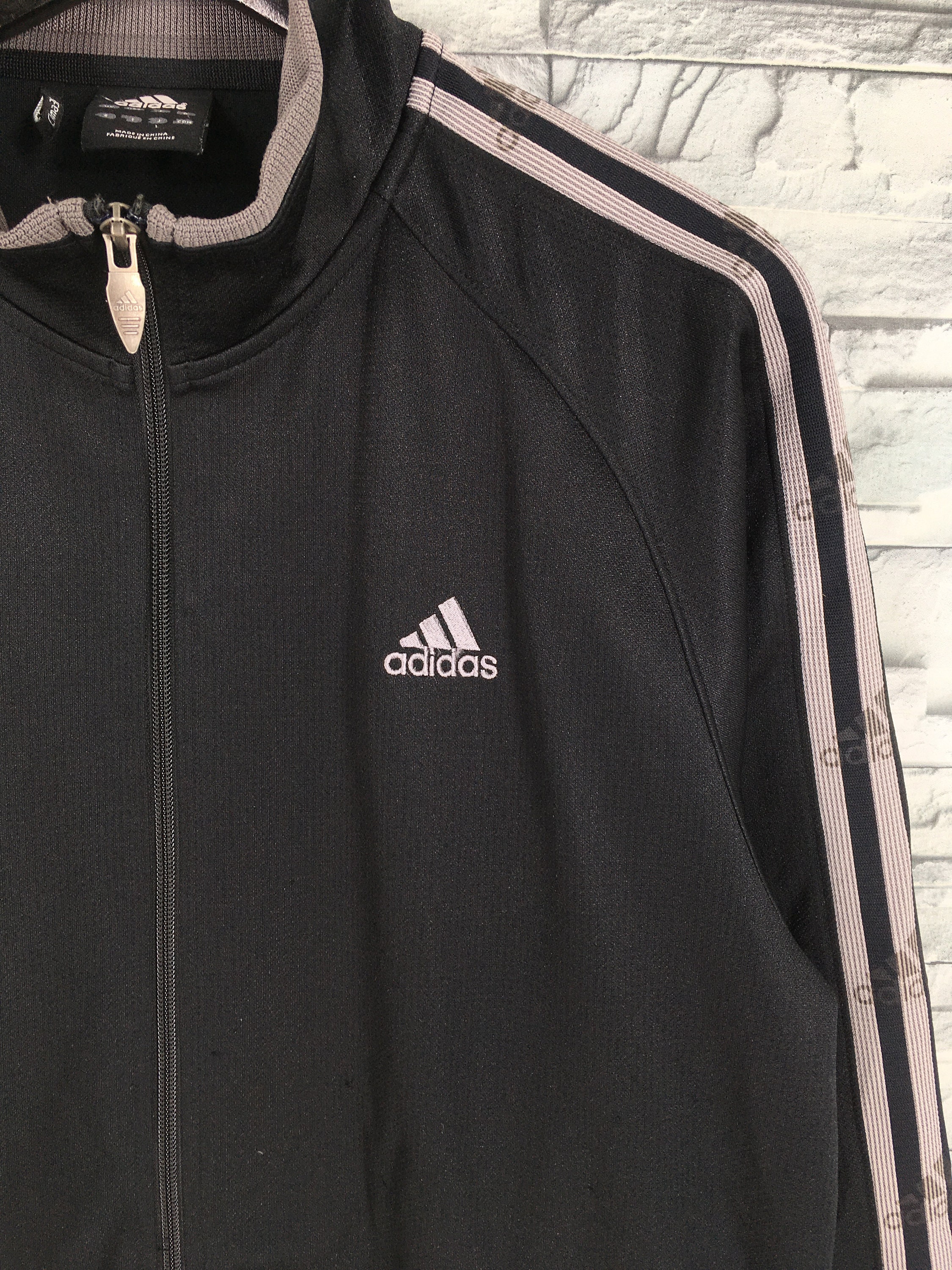 ADIDAS Track Top Mens Large Vintage 90's Adidas Equipment Etsy