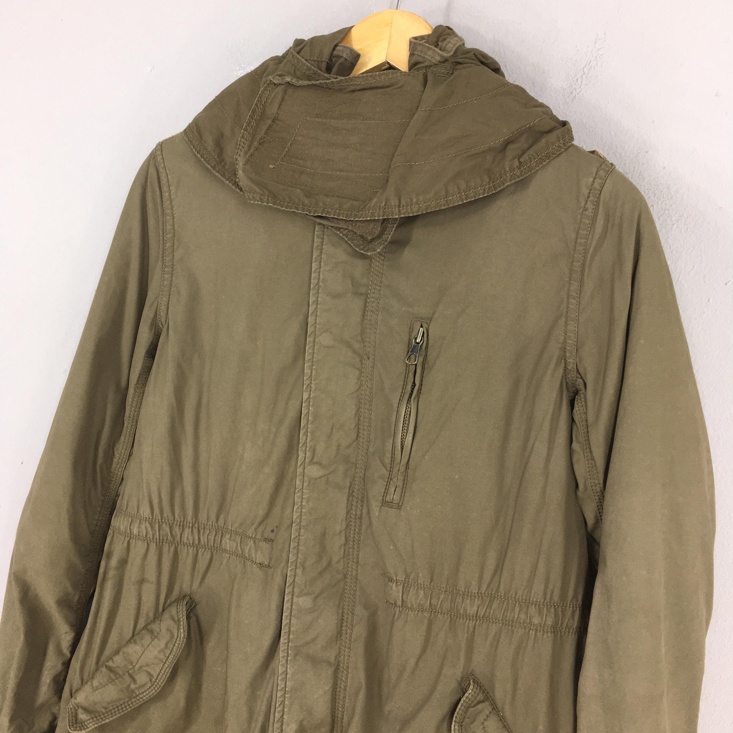 Vintage Goa Bono Hoodie Jacket Small If Six Was Nine Goth Style