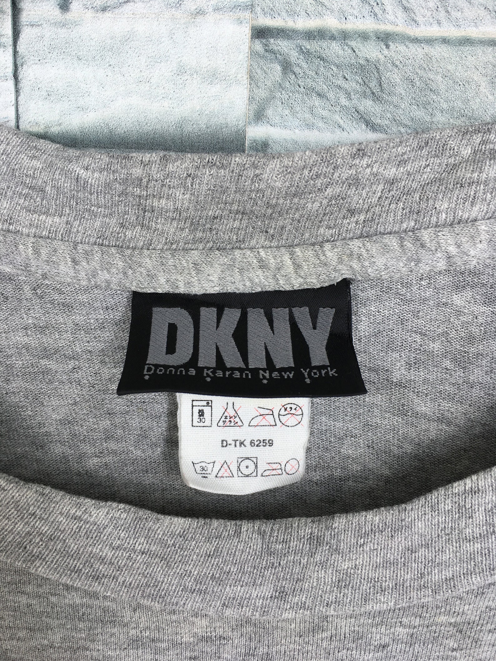 Vintage Dkny New York Gray Tshirt Large 1990's Dkny Sport - Etsy