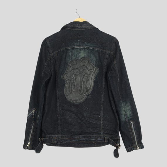 Vintage Japanese Jackrose Rolling Stones Double Colla… - Gem