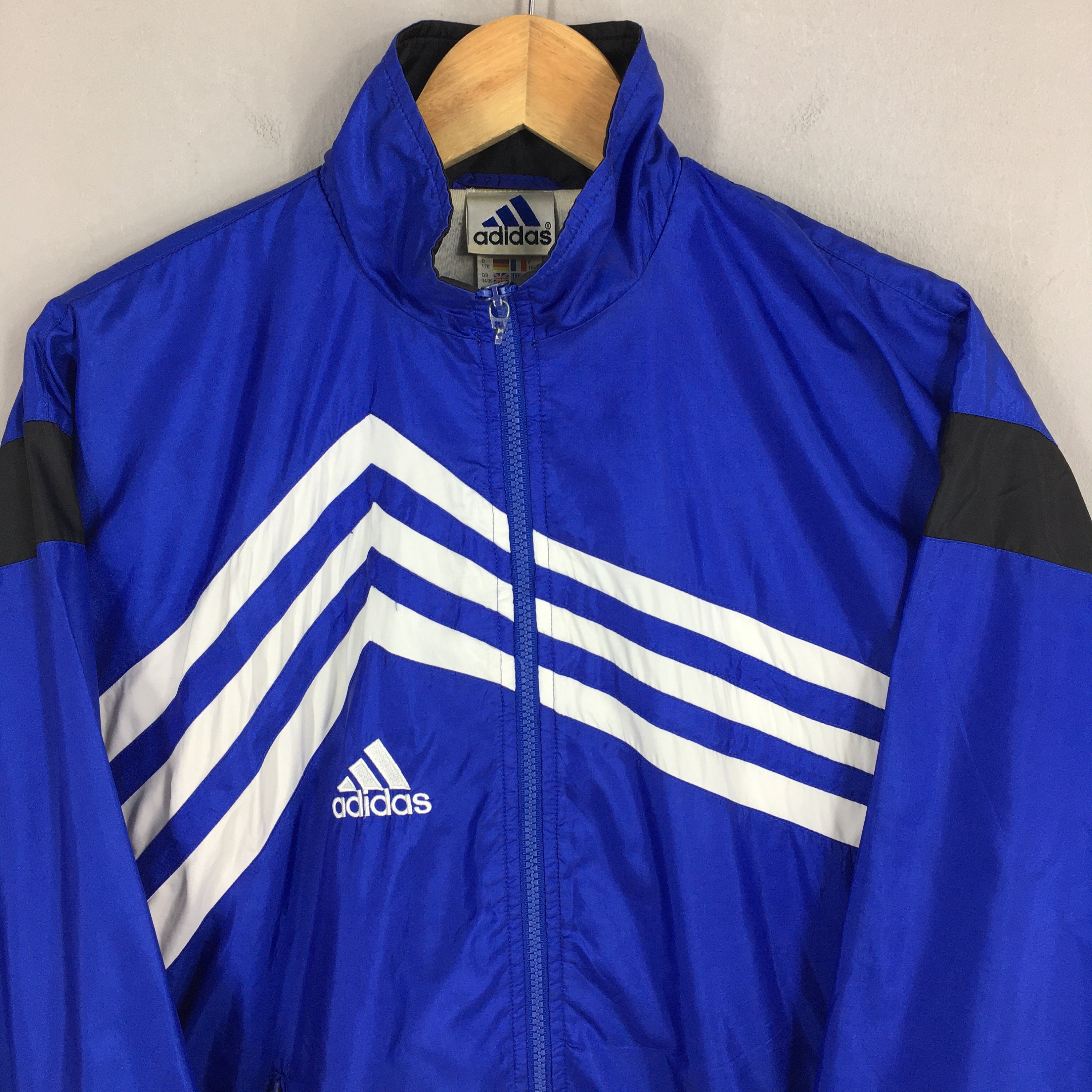 Vintage Adidas Equipment Windbreaker Jacket Xlarge 90's Adidas