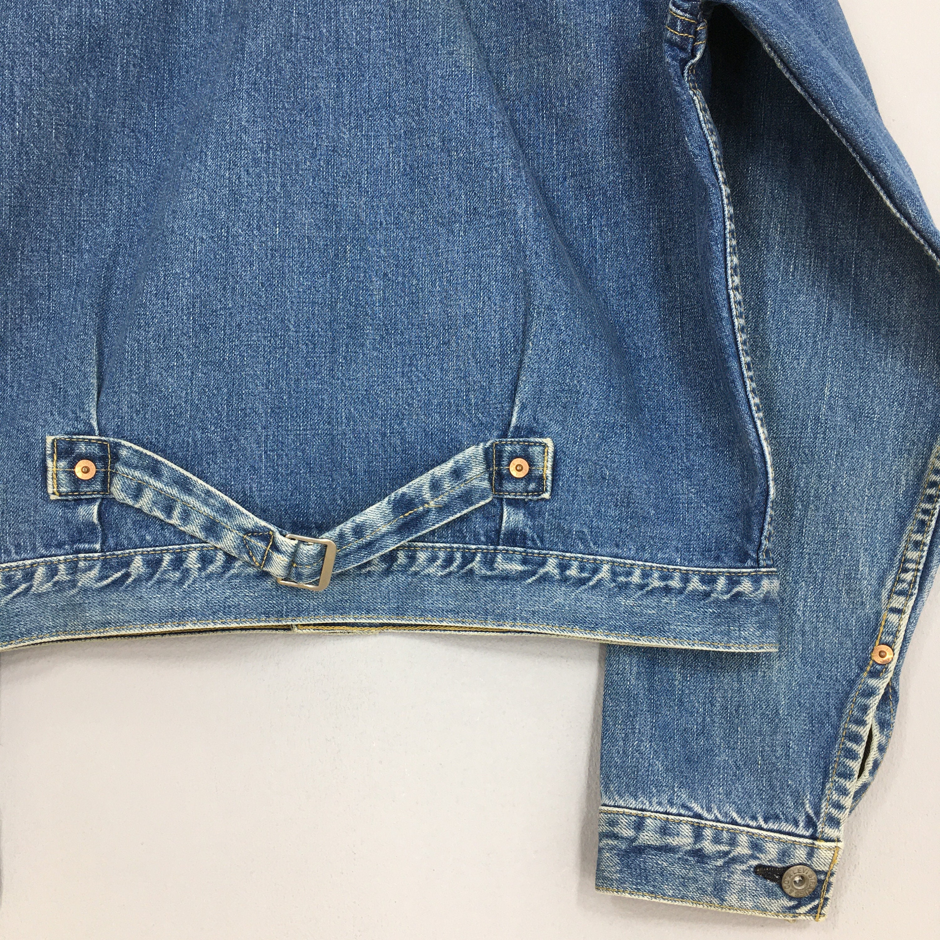 Vintage Levi's Big E Type 1 LVC Japan Redline Jeans Jacket Medium