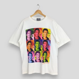 Vintage 1983 Scarface Tony Montana White T shirt XLarge 80s Scarface American Crime Movies Cult Film Al Pacino Mafia Thriller Film Tees XL