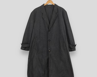 Vintage Comme Des Garcons Blue Striped Coat Blazer Small Comme Des
