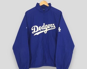 Vintage 90's LA Dodgers MLB Stadium Varsity Blue Jacket Medium