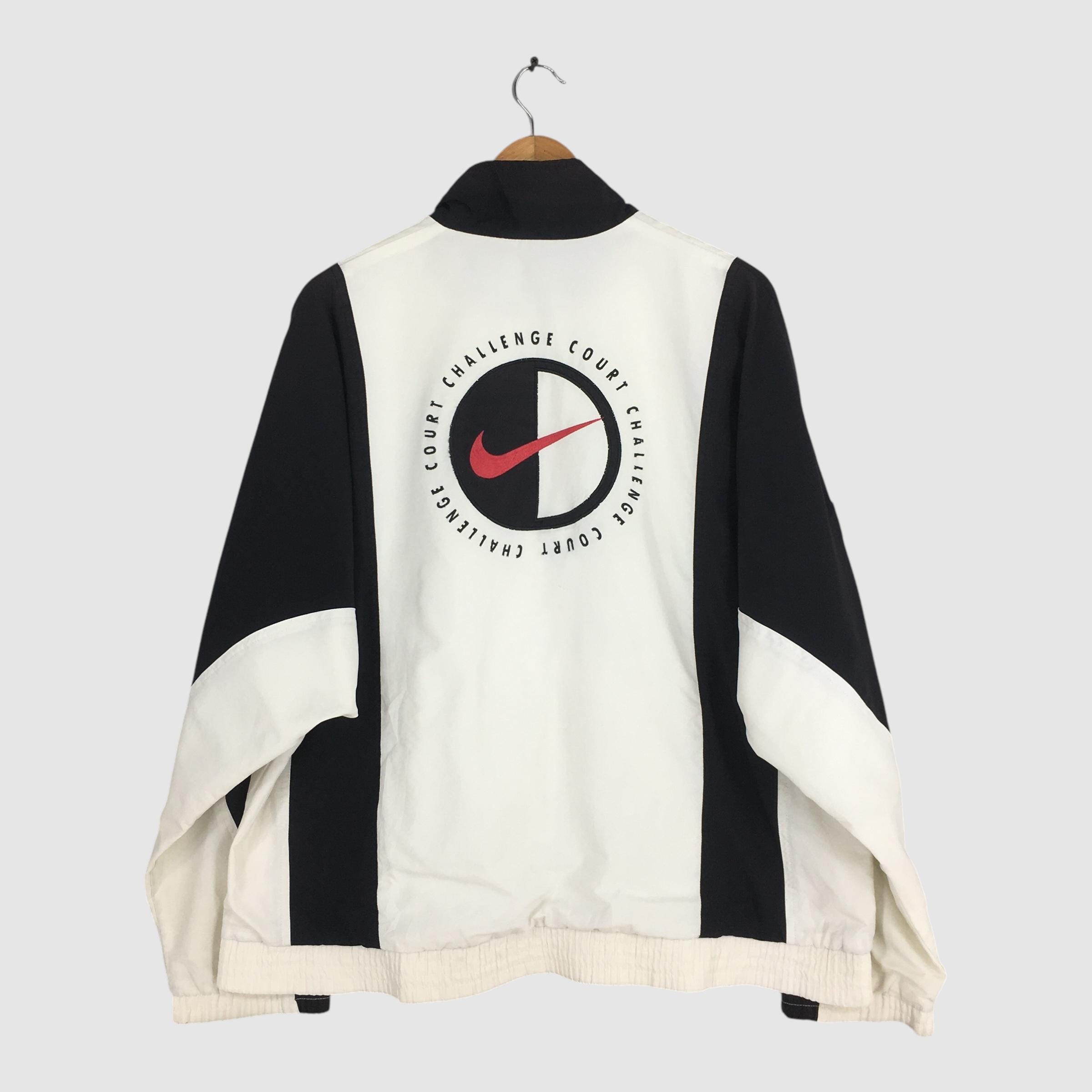 Vintage 90's Nike Challenge Court Windbreaker Jacket Xlarge Nike