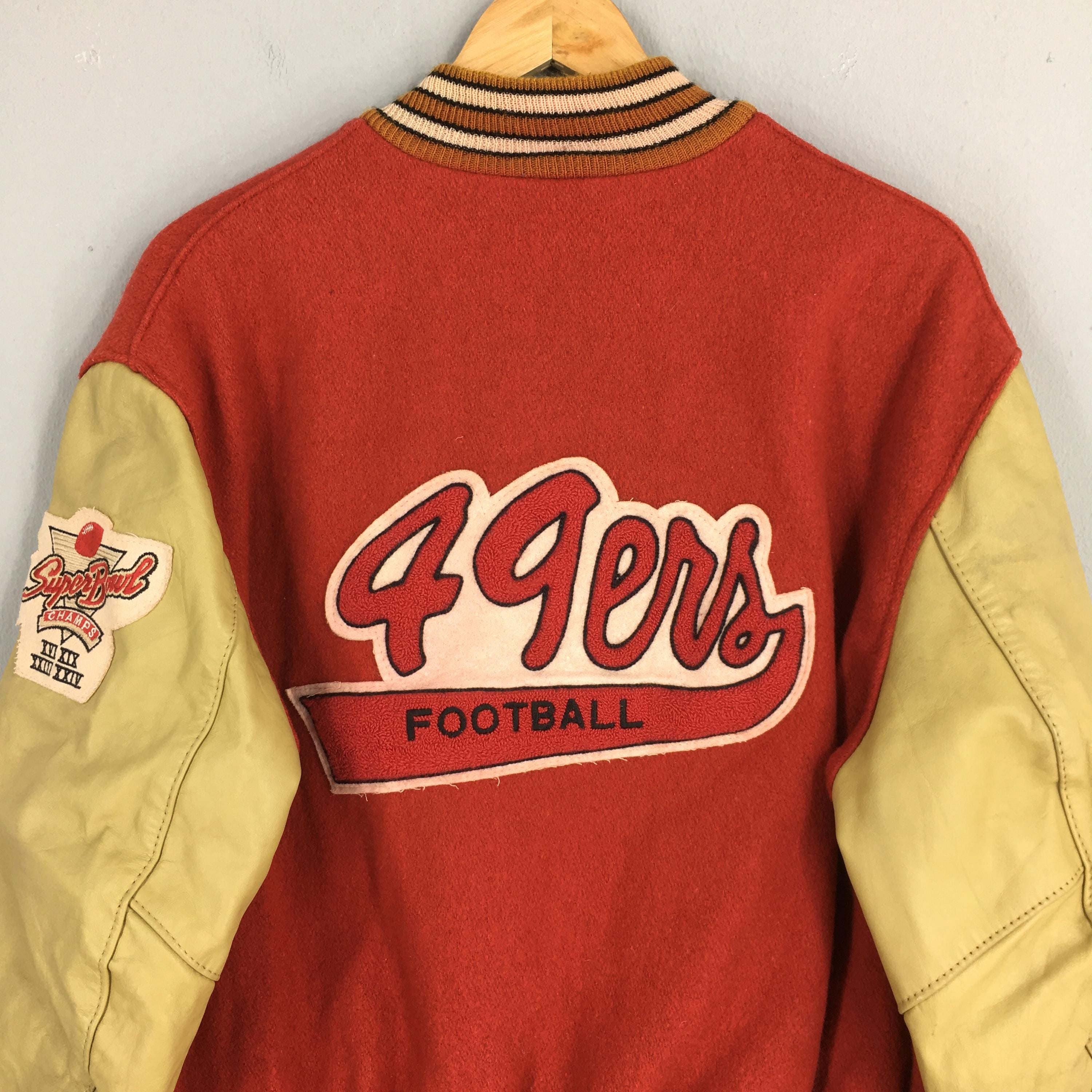 レア 90s NFL 49ERS スウェット 極肉厚 えんじ 刺繍 アーチロゴ