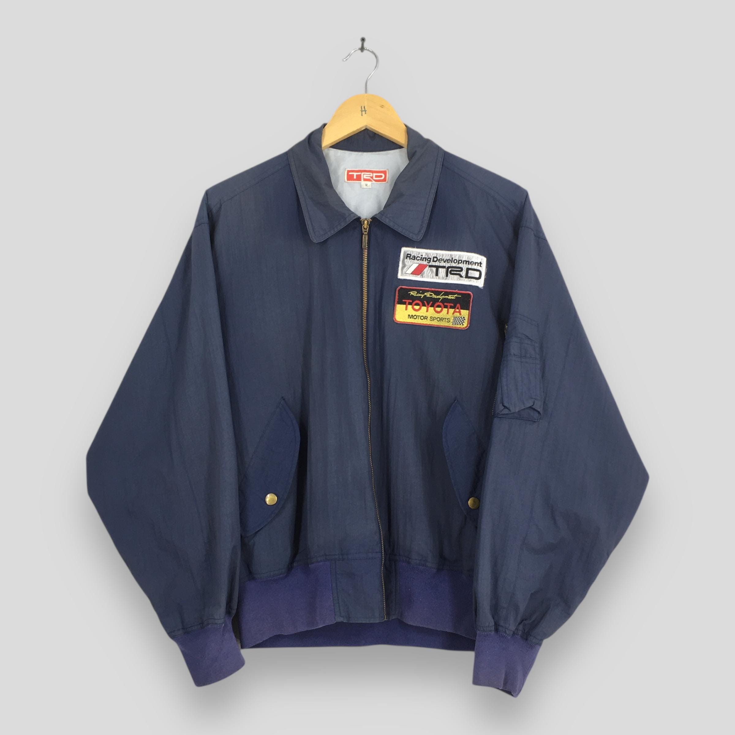 Vintage Toyota TRD Motorsport Racing Car Jacket Medium JDM Japan