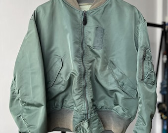 Vintage 90's Alpha Industries US Air Force Bomber Jacket Large